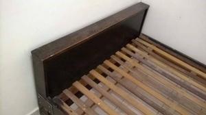 canje de cama dos plazas reforzada con o sin colchon