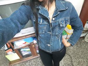 Campera jeans talle M