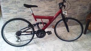 EXCELENTE BICI 18 VELOCIDADES DOBLE AMORTIGUACION RODADO26