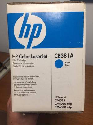 HP toner Cyan Original CB381A para CM/CM/CM