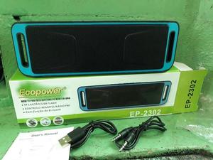 PARLANTE PORTATIL ECOPOWER CON BLUETOOH