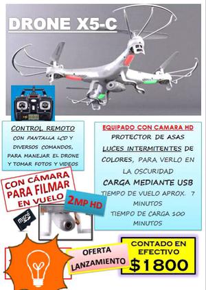 SUPER OFERTA DRONE X5-C NUEVO!!!