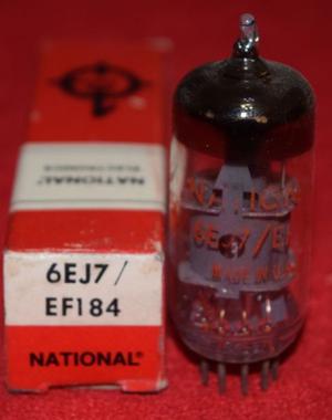 Válvula 6EJ7-EF184, Nos, nueva, en caja...