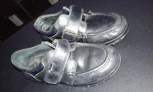 Zapatos de cuero Marcel c /velcro