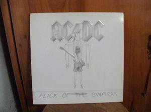 acdc - flick of the switch- vinilo 