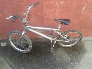 bicicleta cromada para niños rodado 20