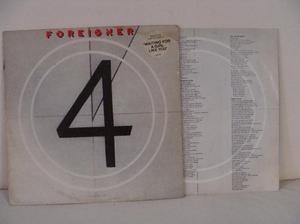 foreigner "4" vinilo made in uk