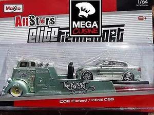 Coe Flatbed Infiniti G35 Maisto Elite Coleccion Es1:64 Metal