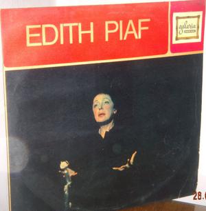 Disco De Vinilo - L P - Edith Piaf - Theo Sarapo en Bobino