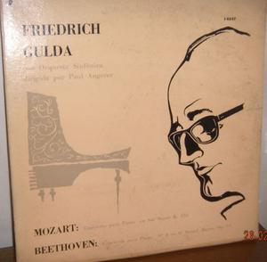 Disco de Vinilo - LP - FRIEDRICH GULDA con Orq- Sinfónica