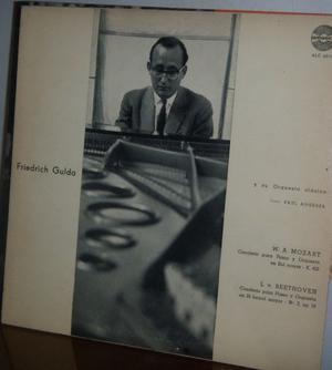 Disco de Vinilo - LP - FRIEDRICH GULDA y Su Orquesta