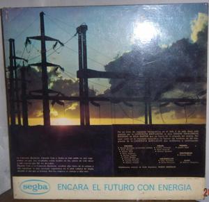Disco de Vinilo - LP - Institucional de SEGBA - Interpreta: