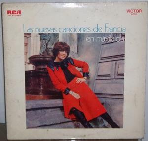 Disco de Vinilo - LP - Las Nuevas Canciones de Francia en
