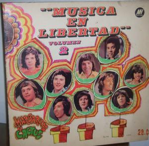 Disco de Vinilo - LP - Música en Libertad - Volumen 2