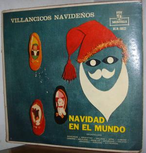 Disco de Vinilo - LP - Navidad en el MUNDO - Villancicos
