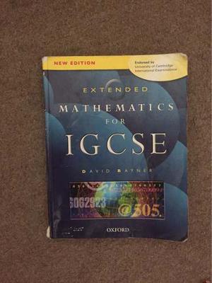 Extended Mathematics For Igcse