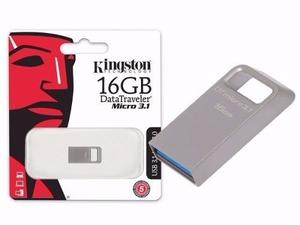 Kingston Micro Pen Drive 16gb 3.1 Metalizado-olivos- Cod 232