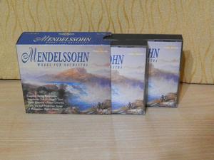 Mendelssohn, Works For Orquestra, 6 CD en caja con libro.