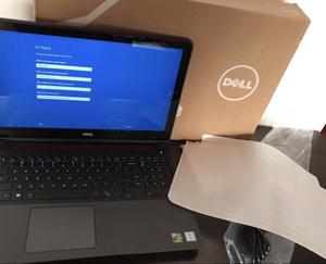 Notebook Dell Core i7 sexta generación nueva
