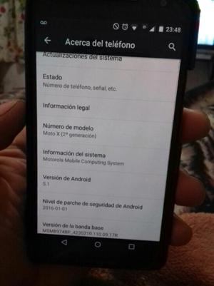 Vendo o permuto moto x2. (personal 16 gb impecable