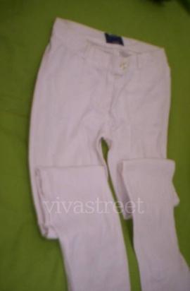 pantalon kosiuko blanco talle s $350 usado en desfile