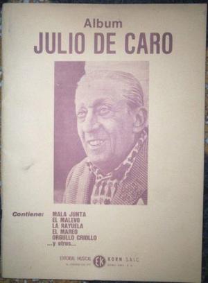 Album Julio De Caro Con 22 Partituras