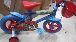 Bicicletas mickey y barbie Rod 12'