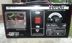 Cargador Baterias Veron 6V 12 V 15 AMP