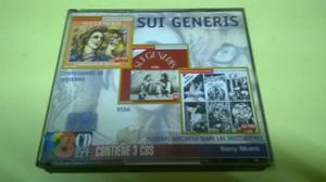 Cds Sui Generis Box 3 Albunes Originales Sony, Impecables