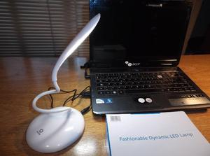 LAMPARA DE LEDS FLEXIBLE 3 INTENSIDADES DE LUZ USB O PILAS