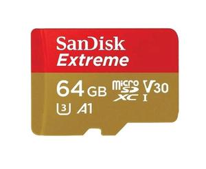 Memoria Sandisk Extreme Micro Sdxc 64gb 100mb/s U3 C10 V30