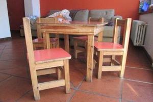 Mesa con 4 sillas