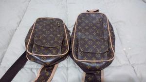 Mochila con monograma lv