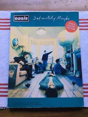 Oasis - Definitely Maybe Partituras Completas Todos Instrum