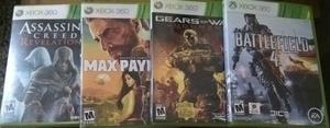 Pack de Juegos Xbox Assassin´s CreedBattefield 4Gear of