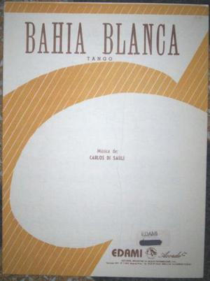 Partitura Bahía Blanca Tango Por Carlos Di Sarli