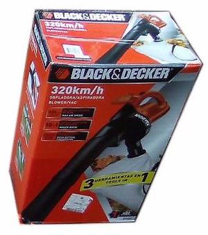 Sopla Aspiradora De Hojas Black Decker  W Con Bolsa