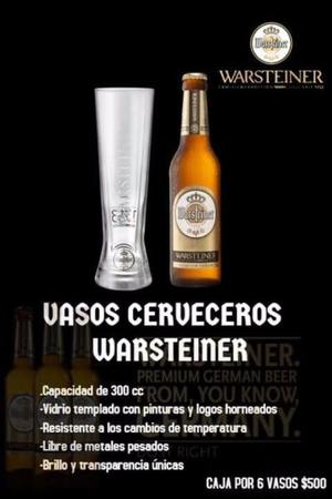 VASOS CERVECEROS DE WARSTEINER