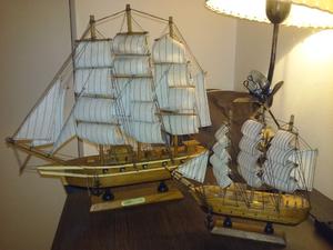 Barcos decorativos de madera