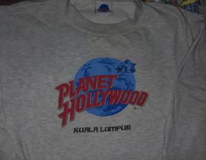 Buzo gris planet hollywood. talle S