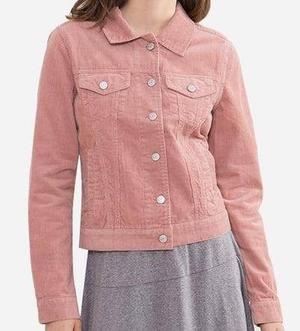 CAMPERA INDEX CORDEROY ROSA