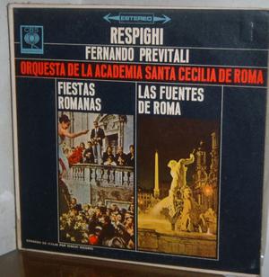Disco de Vinilo - LP - ORQUESTA SANTA CECILIA de ROMA