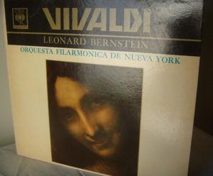 Disco de Vinilo - LP - VIVALDI - Leonard BERNSTEIN