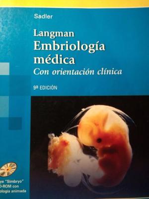 Embriología Médica De Langman (9a Edición)