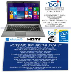 Notebook BGH z120tb! Permuto