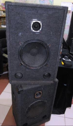 PARLANTES BAFLES CAJAS 2 VIAS armadas con RCF 12´ y Twitter