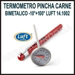 TERMOMETRO PINCHA CARNE BIMETALICO -° LUFT 