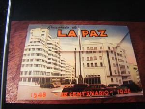 Tarjetas postales antiguas de Bolivia.
