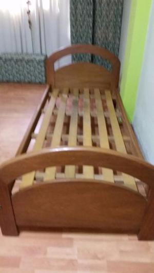 Vendo Cama 1 Plaza Usada c /carrito