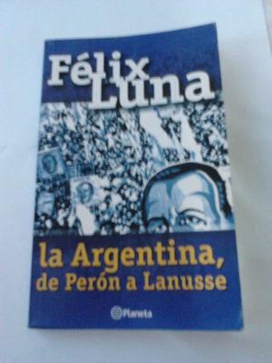 la argentina de peron a lanusse